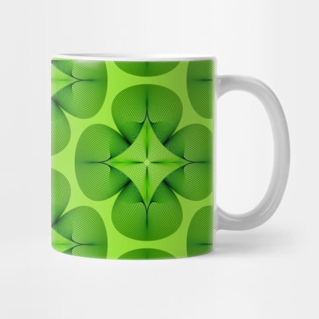 Lucky Clover pattern 01 by Slanapotam